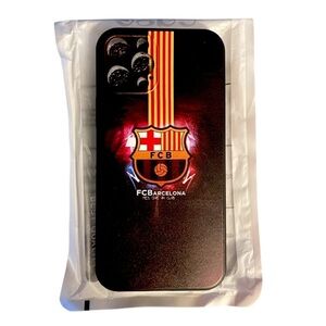 BARCELONA soccer logo crest iPhone 12 Pro gel case NWT